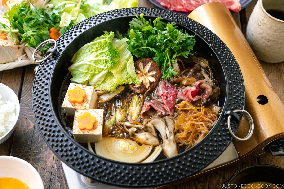 sukiyaki hotpot