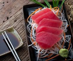 tuna sashimi