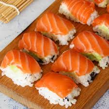 salmon sushi